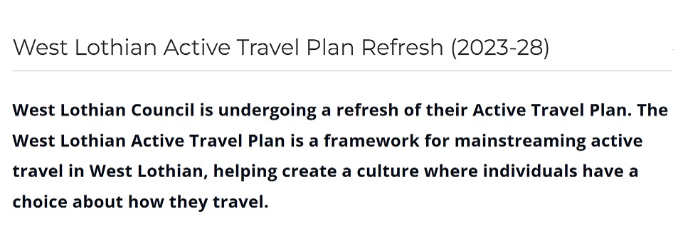 Active Travel Plan